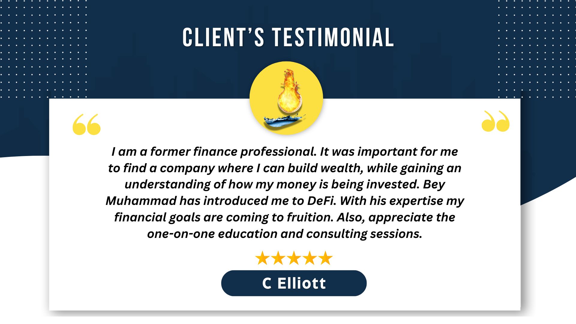 C Elliott's Testimony